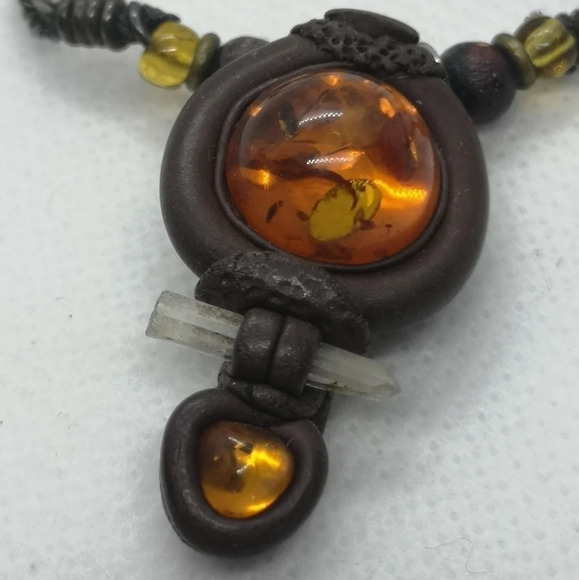 Jewelry - handmade natural amber  necklace